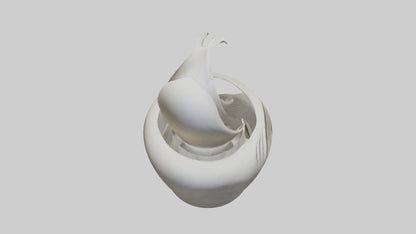 Flowing Organic Form Sculpture model 3D model