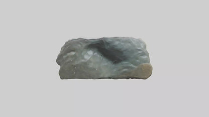 Flowing River Stone Sculpture model 3D model