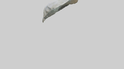 Flowing River Stone Sculpture model 3D model