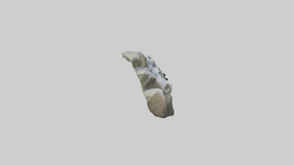 Flowing River Stone Sculpture model 3D model