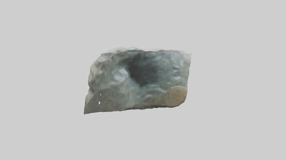 Flowing River Stone Sculpture model 3D model