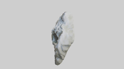 Flowing River Stone Sculpture model 3D model