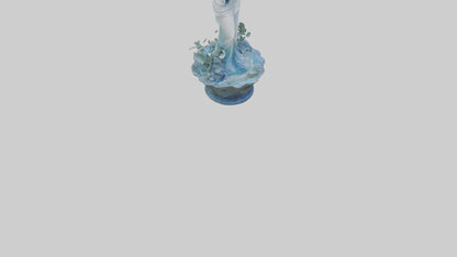 Flowing Water Garden Statue model 3D model