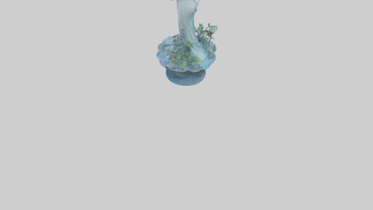Flowing Water Garden Statue model 3D model