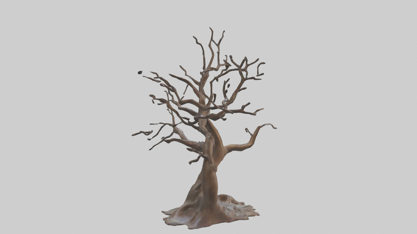 Fluid Branch Sculpture model 2 3D model