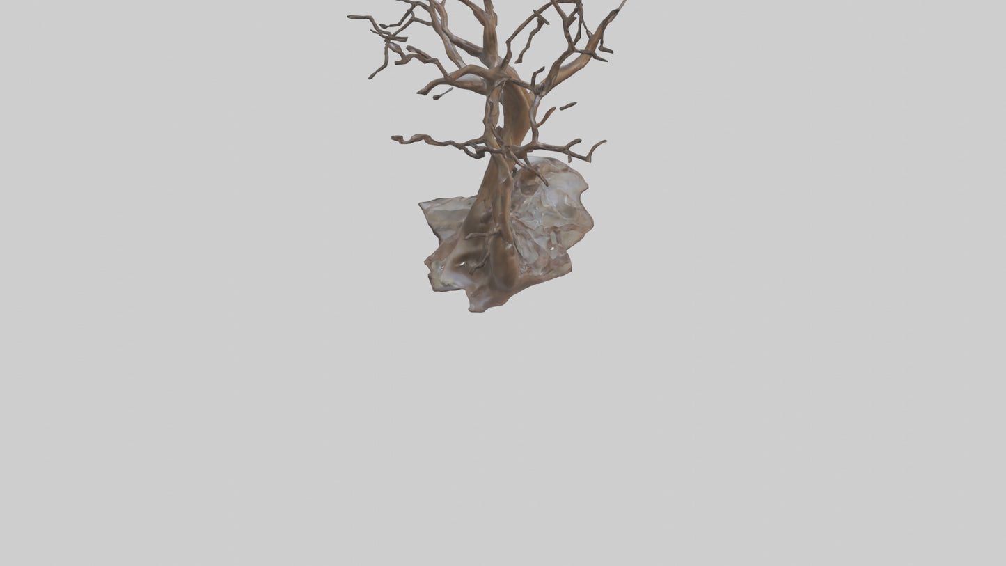 Fluid Branch Sculpture model 2 3D model