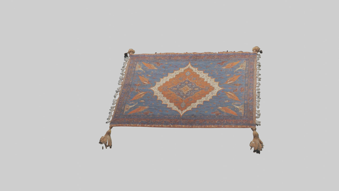 Flying Carpet model 2 3D model