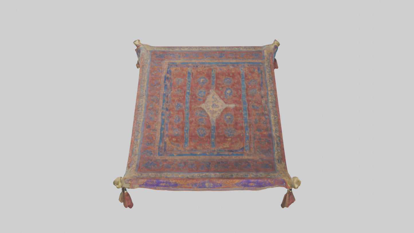 Flying Carpet model 2 3D model