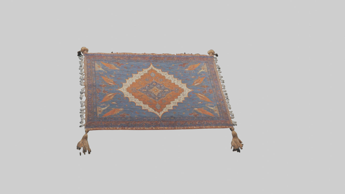 Flying Carpet model 2 3D model