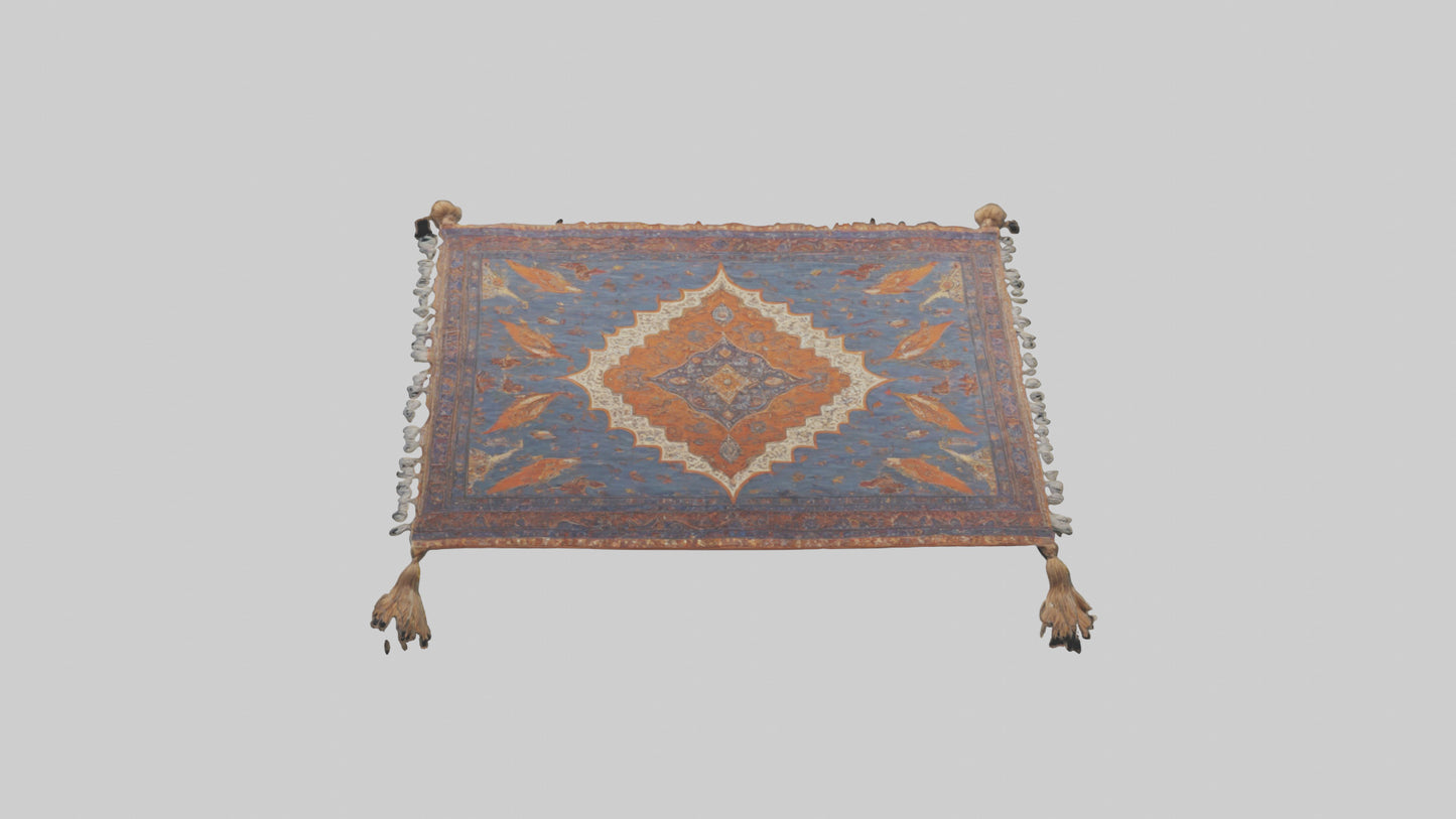 Flying Carpet model 2 3D model