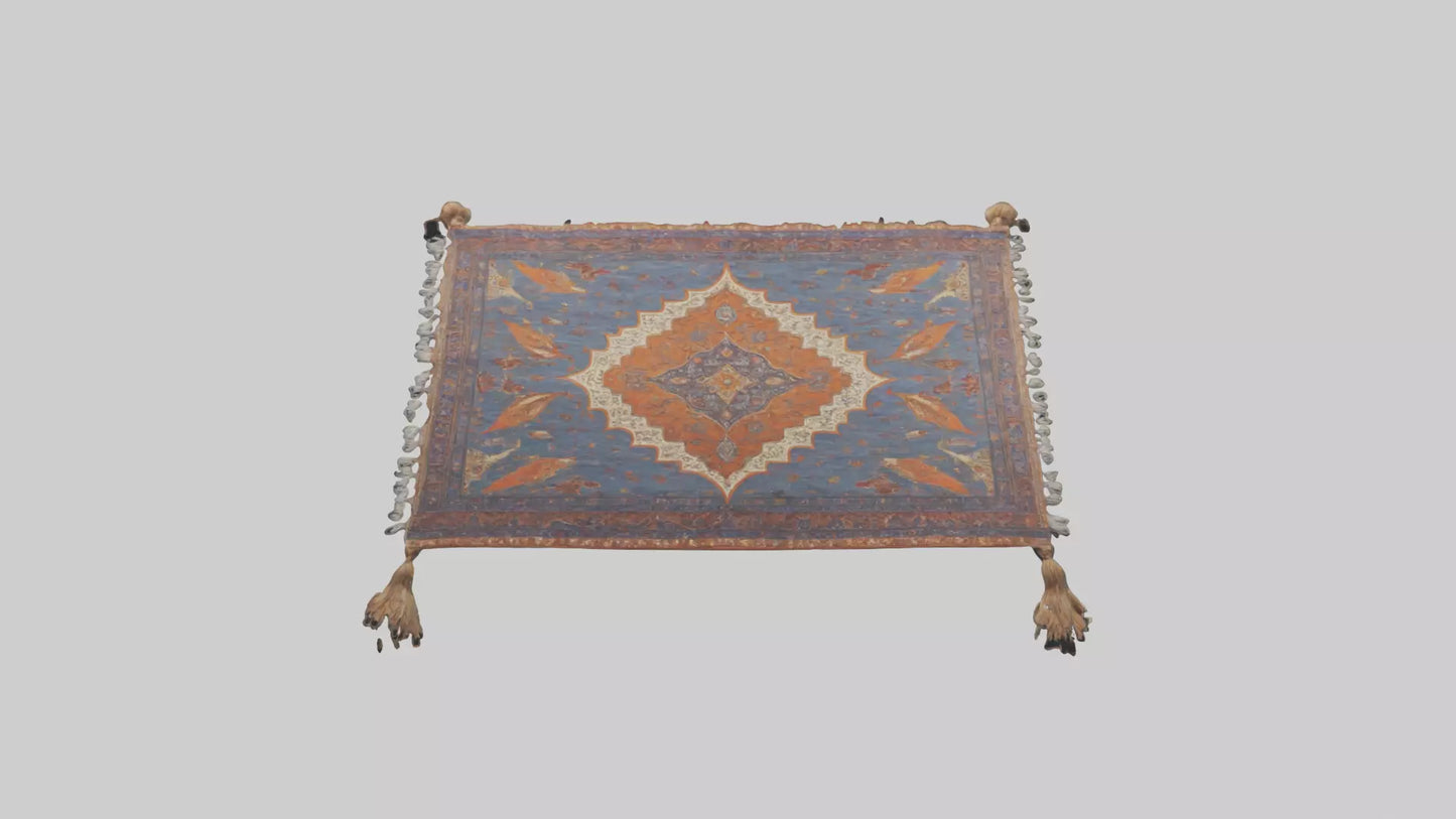 Flying Carpet model 2 3D model