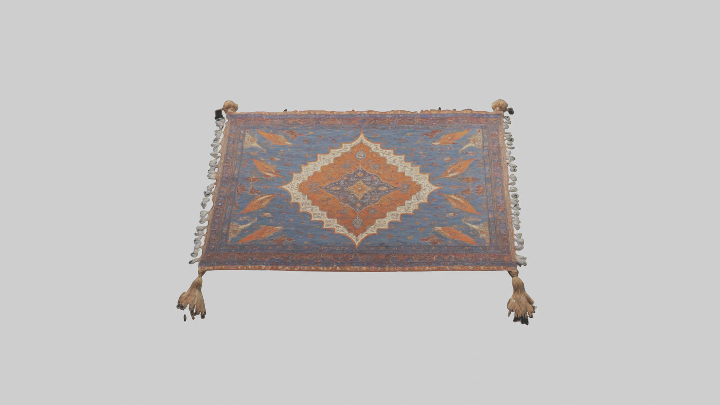 Flying Carpet model 2 3D model