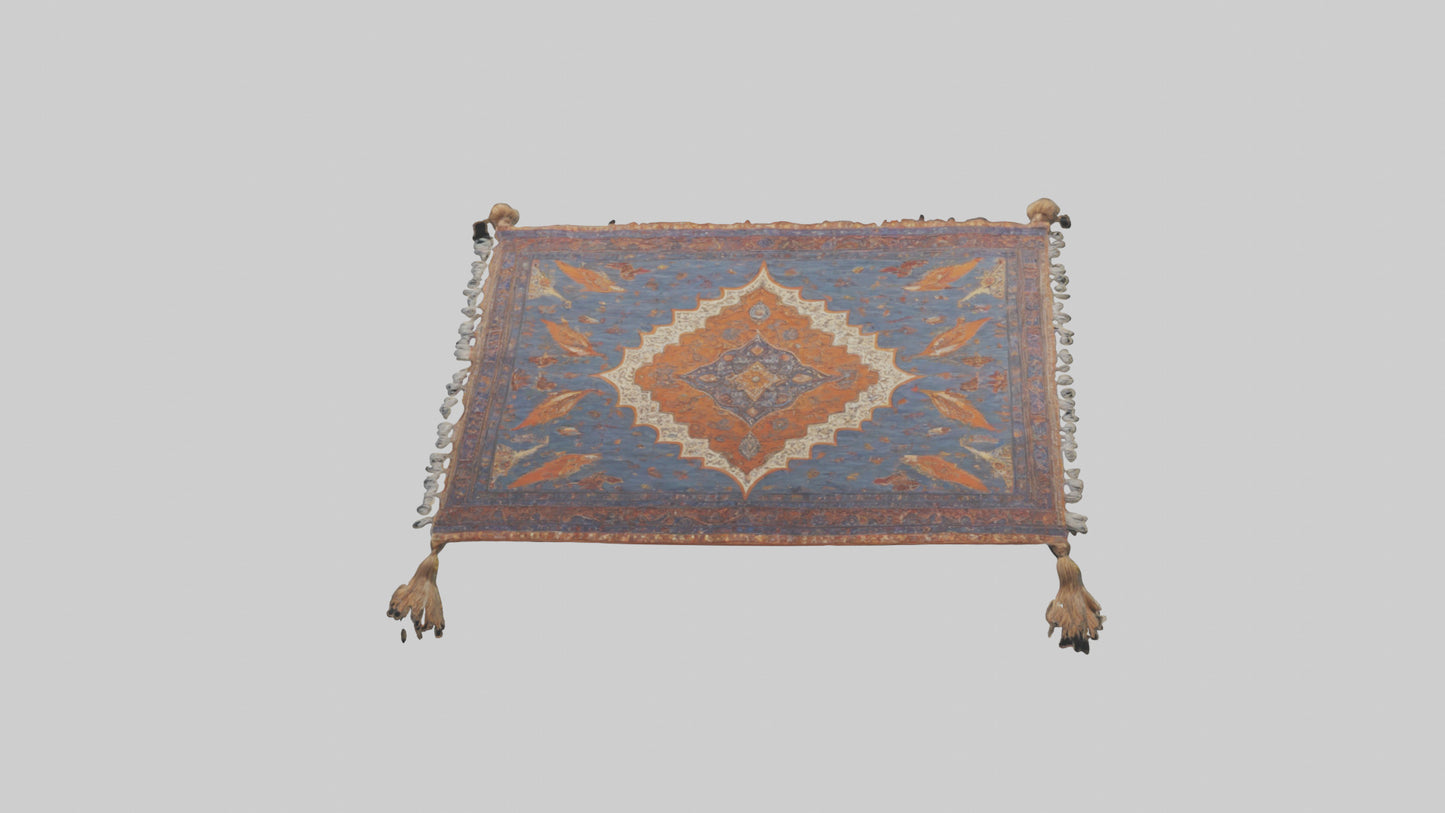 Flying Carpet model 2 3D model