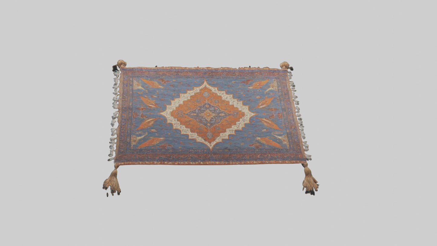 Flying Carpet model 2 3D model