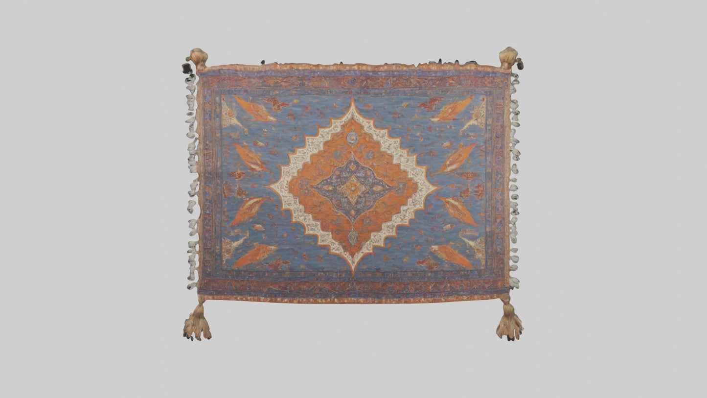 3D model Flying Carpet model VR / AR / low-poly