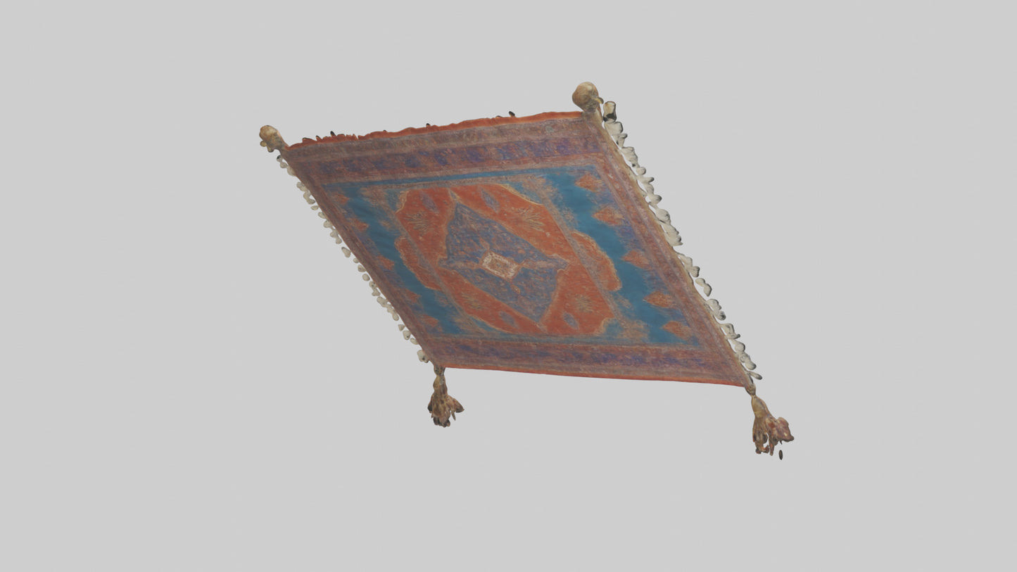 3D model Flying Carpet model VR / AR / low-poly