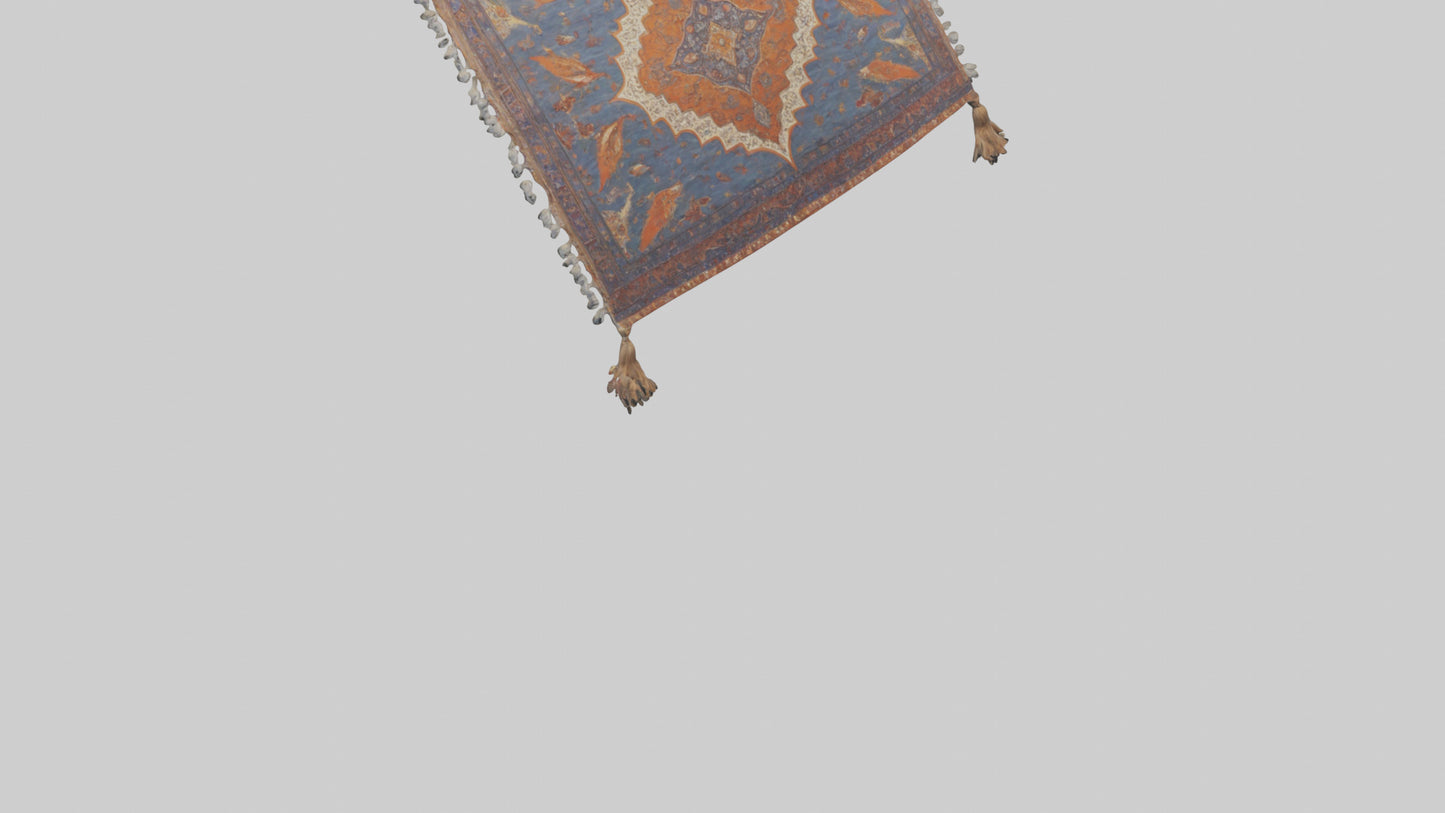 3D model Flying Carpet model VR / AR / low-poly