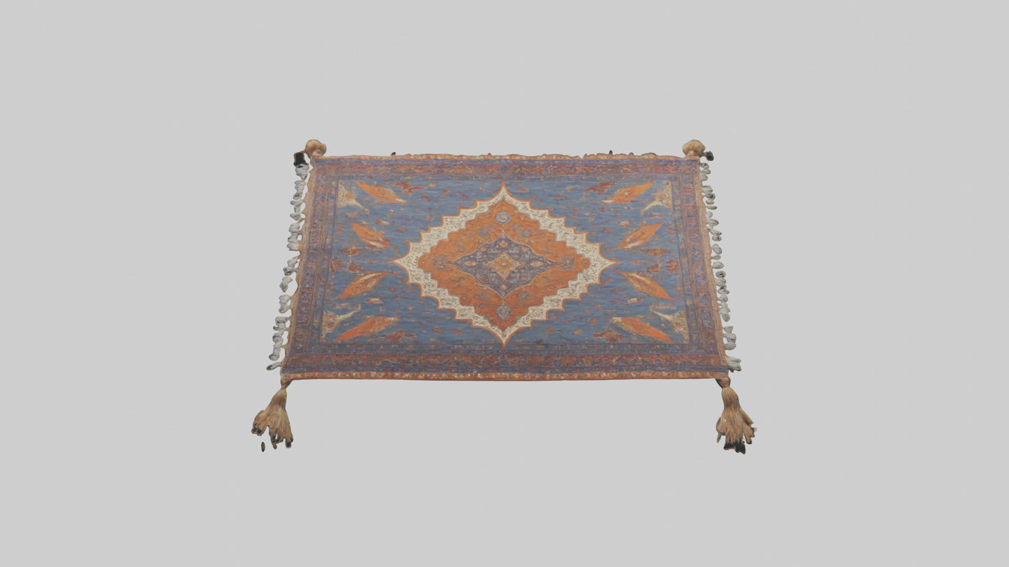 3D model Flying Carpet model VR / AR / low-poly