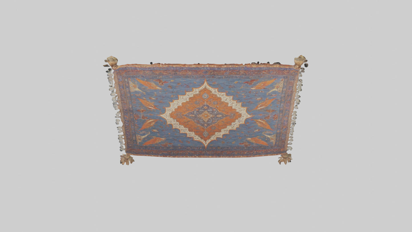 3D model Flying Carpet model VR / AR / low-poly