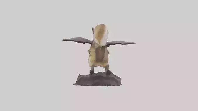 Flying Squirrel statue model 3D model