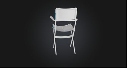 3D model Folding chair VR / AR / low-poly