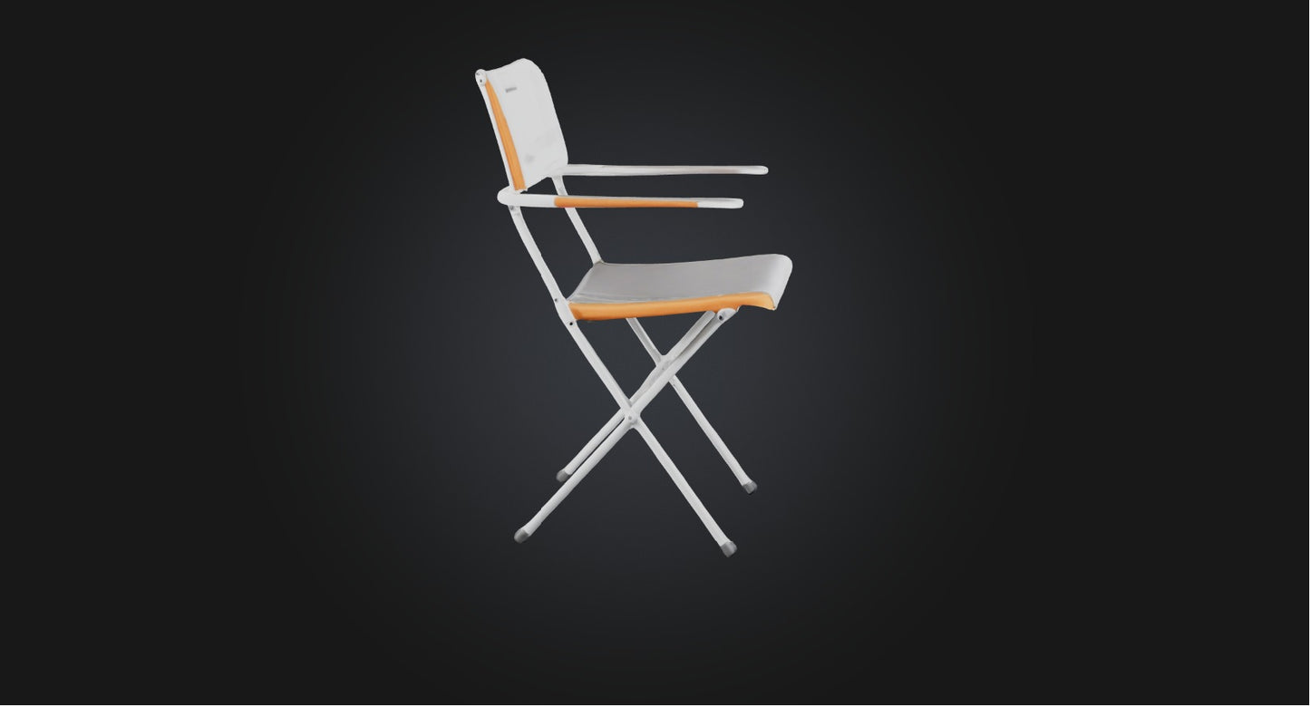 3D model Folding chair VR / AR / low-poly