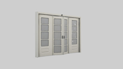 Folding door model 3D model