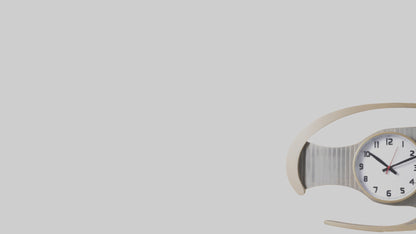 Folding Wall Clock Model VR / AR / low-poly