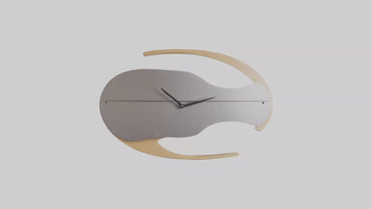 Folding Wall Clock Model VR / AR / low-poly