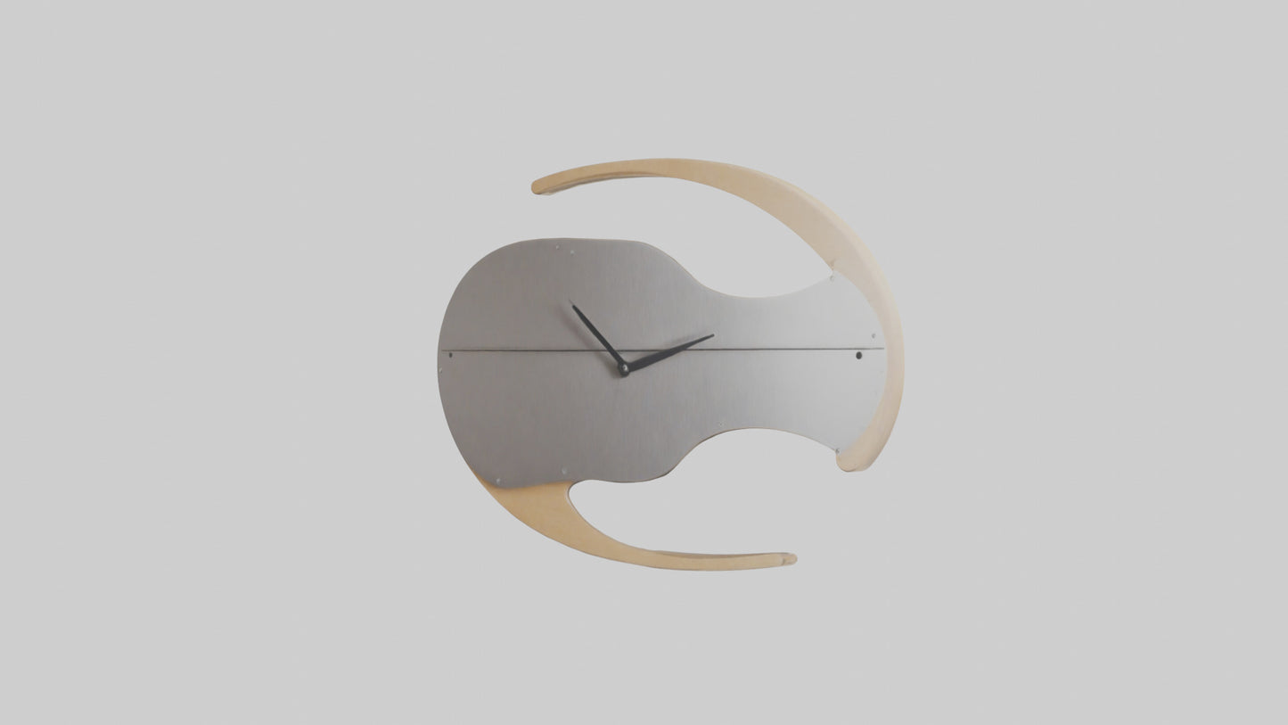 Folding Wall Clock Model VR / AR / low-poly