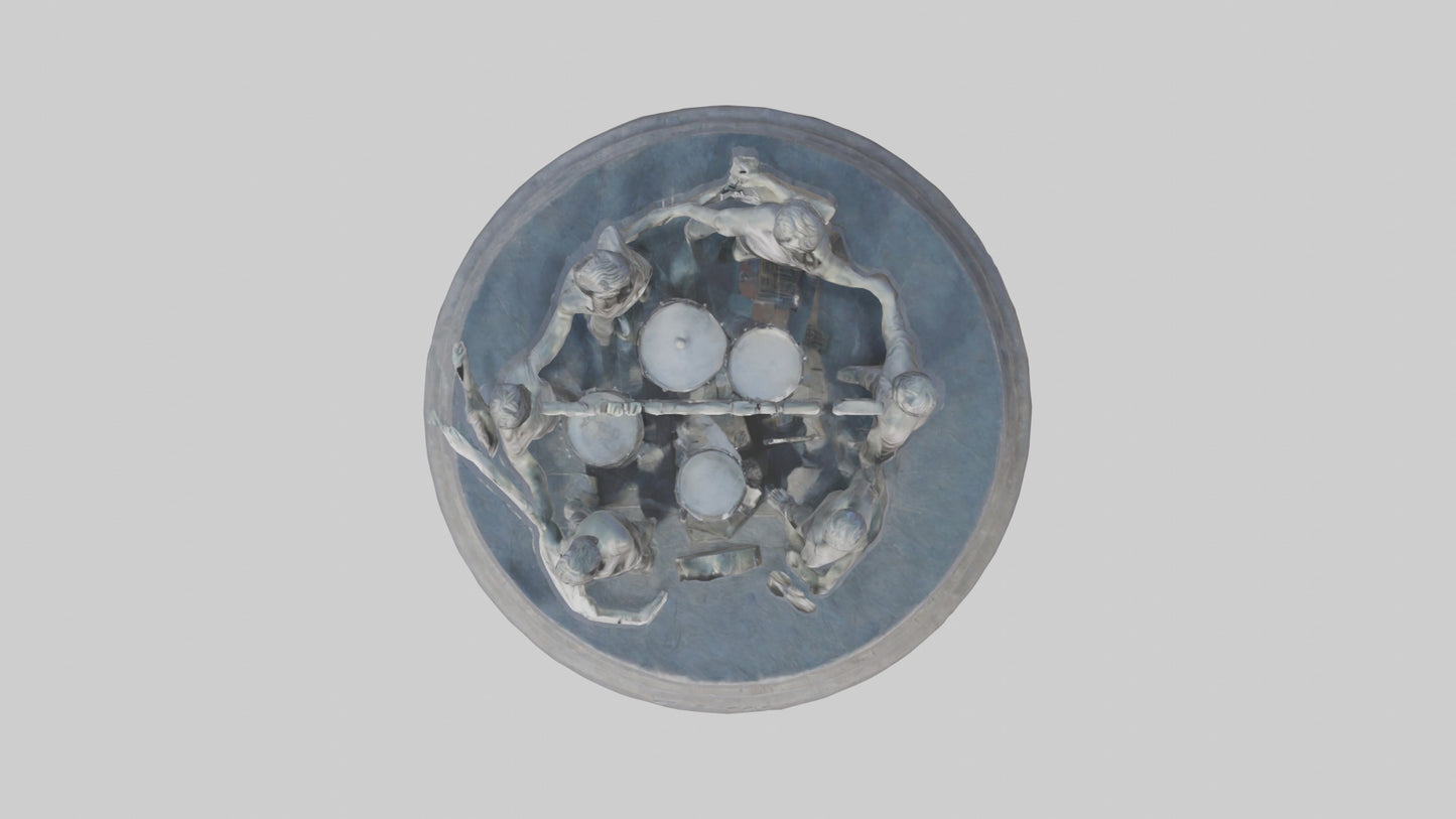 Foo Fighters statue model 3D model