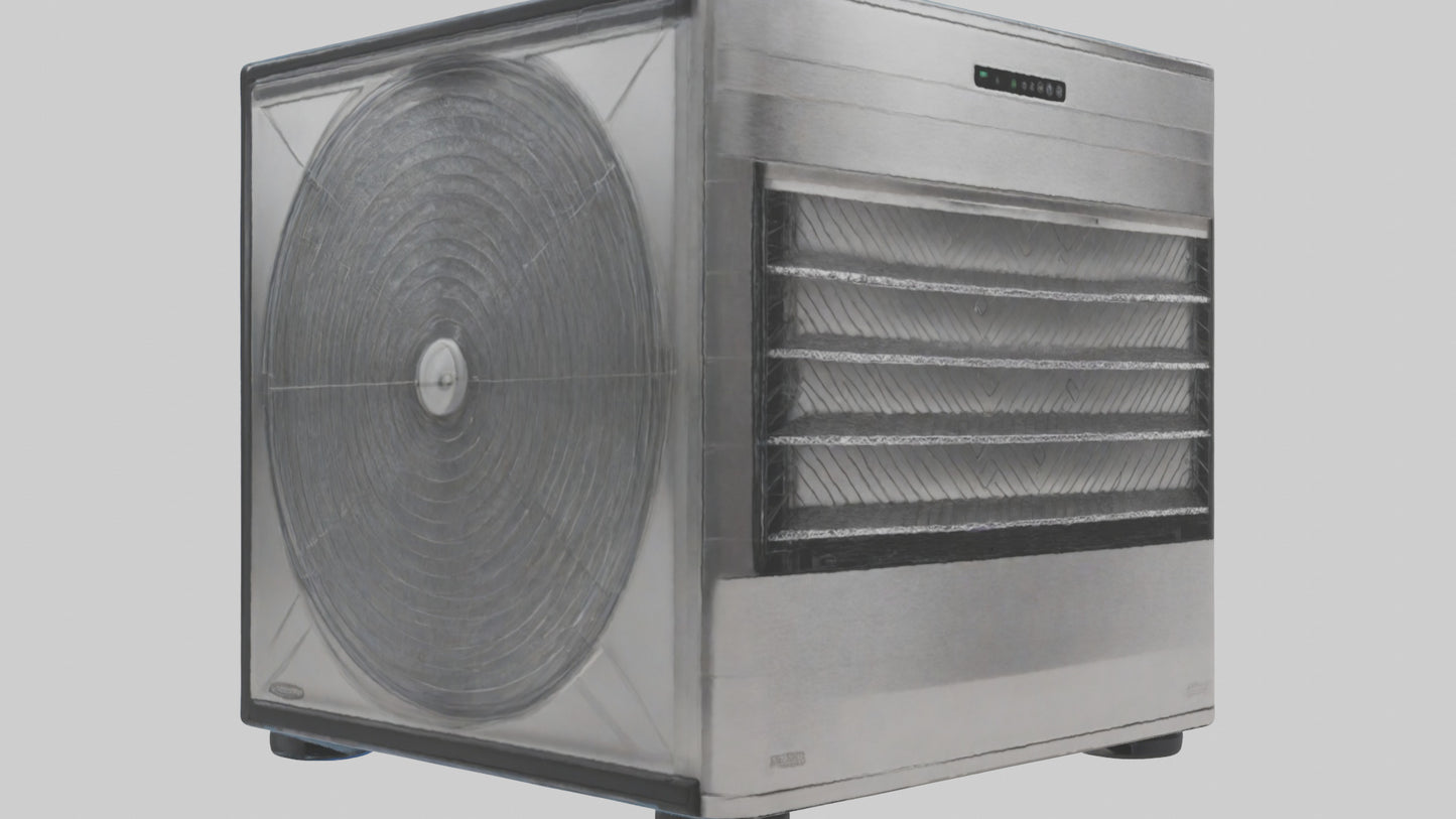 3D model Food dehydrator model VR / AR / low-poly