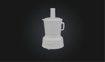 Food processor VR / AR / low-poly