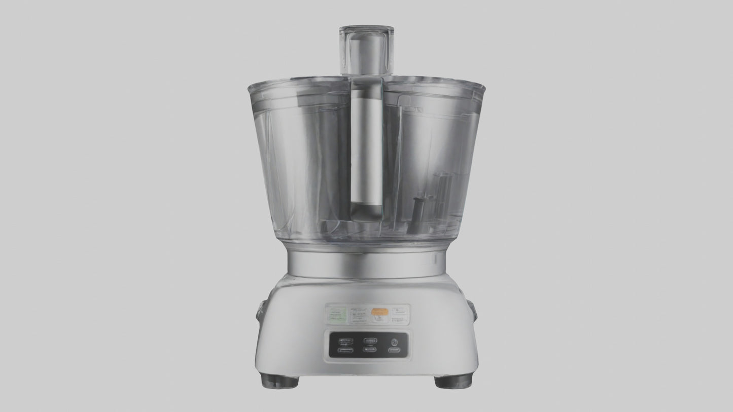 Food processor model 3D model