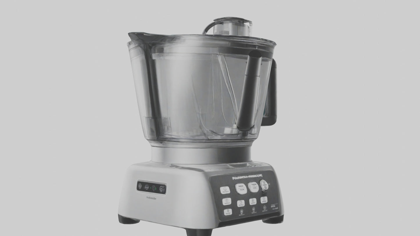 Food processor model 3D model