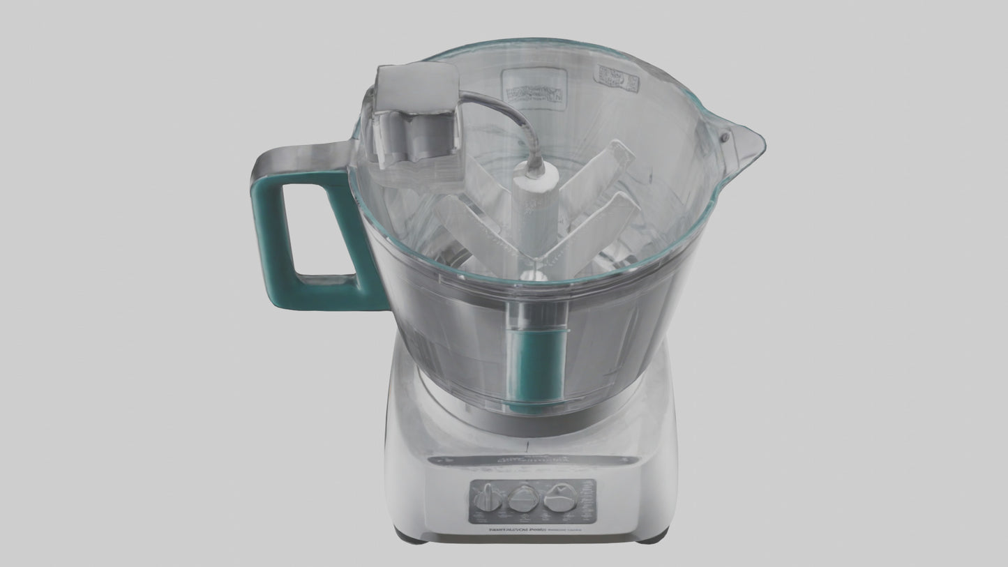 Food processor model 3D model
