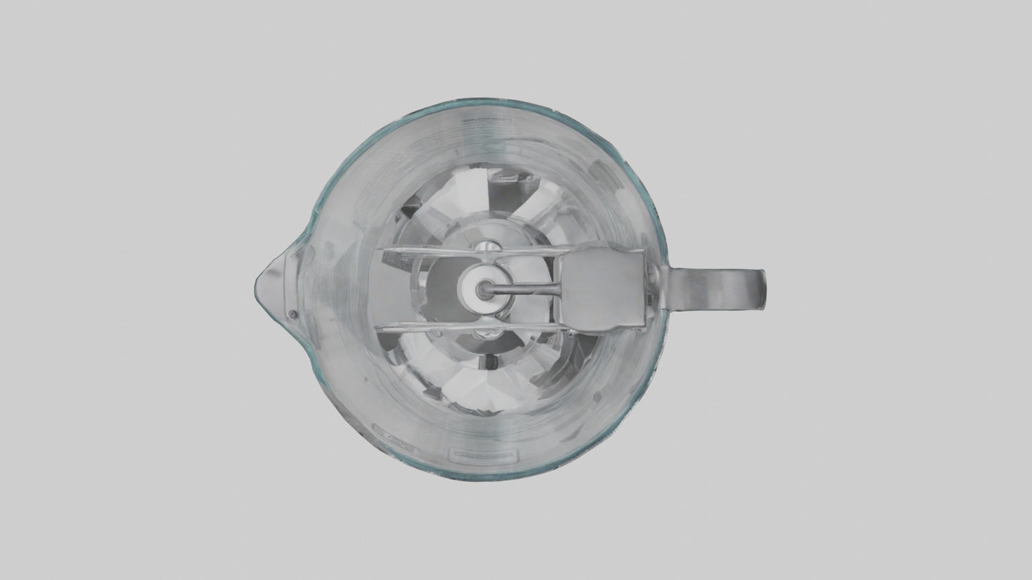 Food processor model 3D model