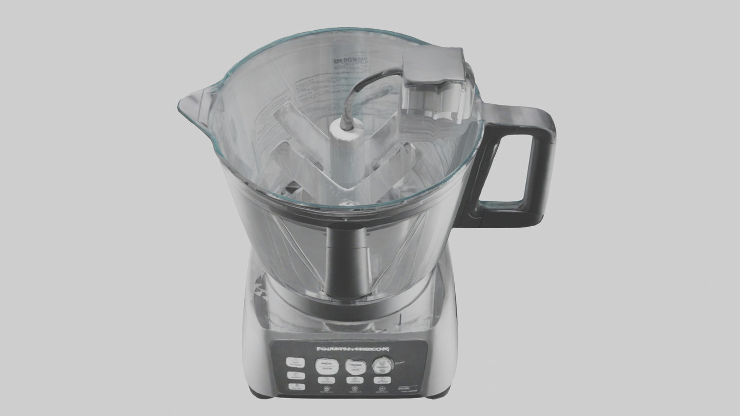 Food processor model 3D model