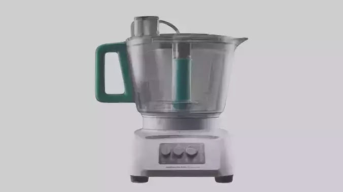 Food processor model 3D model