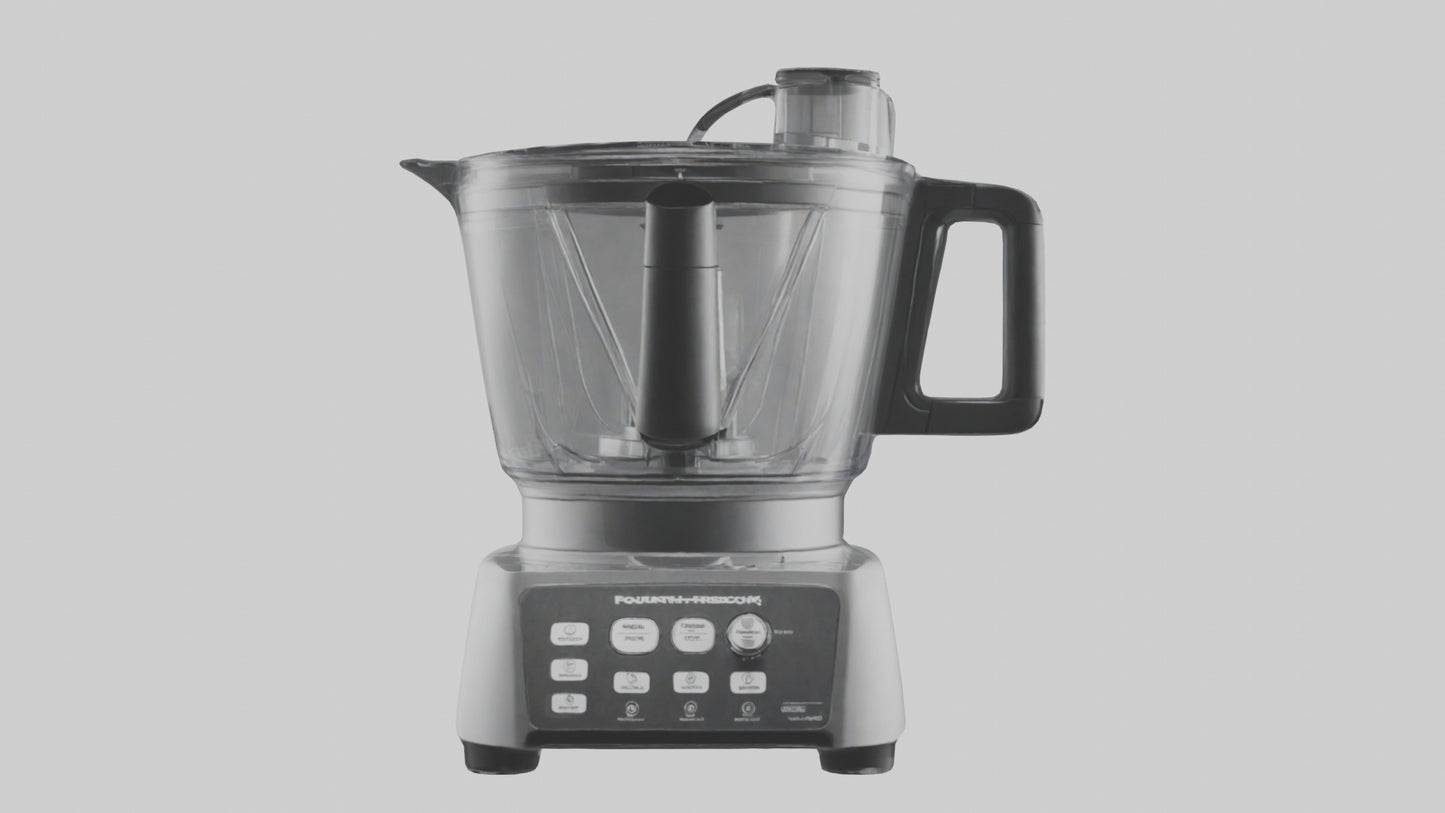 Food processor model 3D model