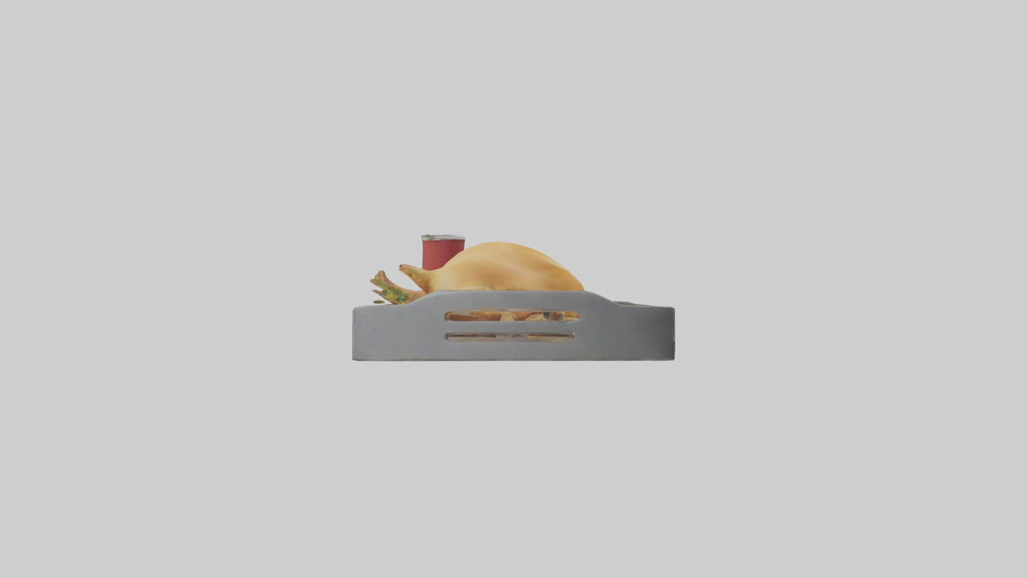 Food Tray model 3D model