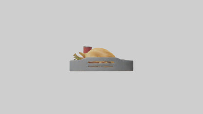 Food Tray model 3D model