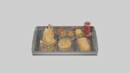 Food Tray model 3D model