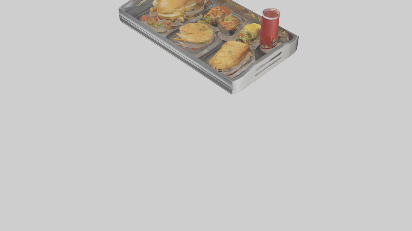 Food Tray model 3D model