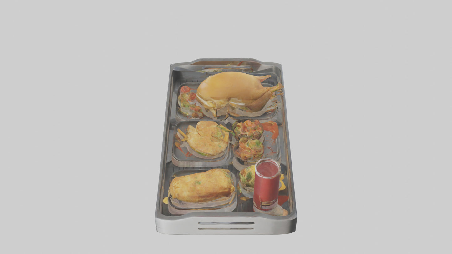 Food Tray model 3D model