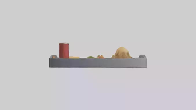 Food Tray model 3D model