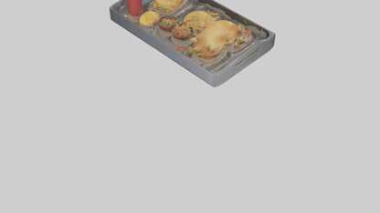 Food Tray model 3D model