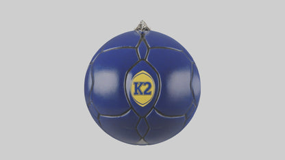Football keychain model 3D model