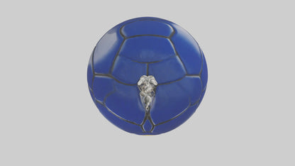 Football keychain model 3D model