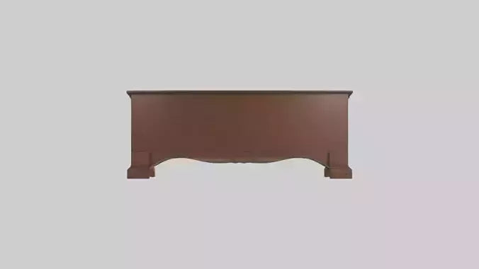 Footboard model 3D model